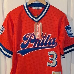Hedgren Classics Philadelphia Red Mesh Baseball Jersey - Size 3
